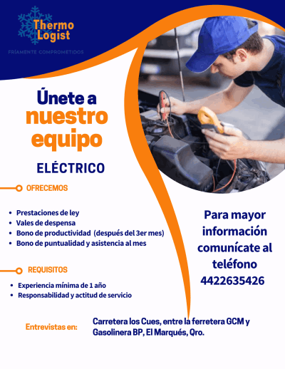 Bolsa de trabajo thermo logist
